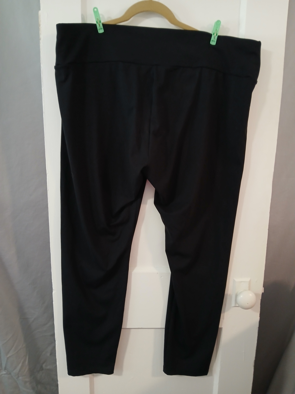 STYLUS Black Stretch Ponte Leggings